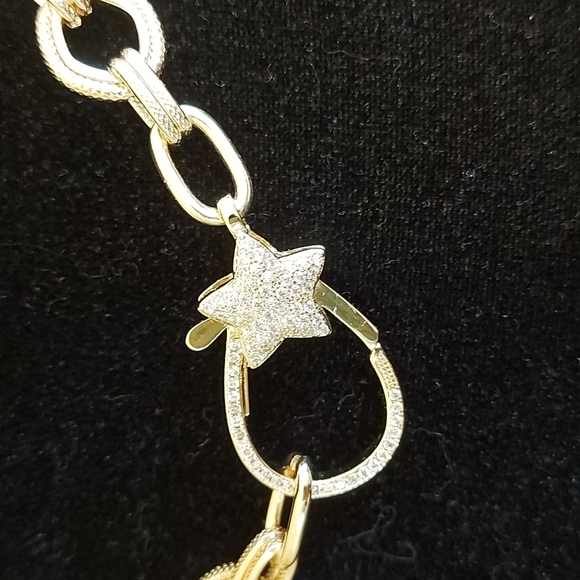 Mandala star clasp necklace - Picture 2 of 3